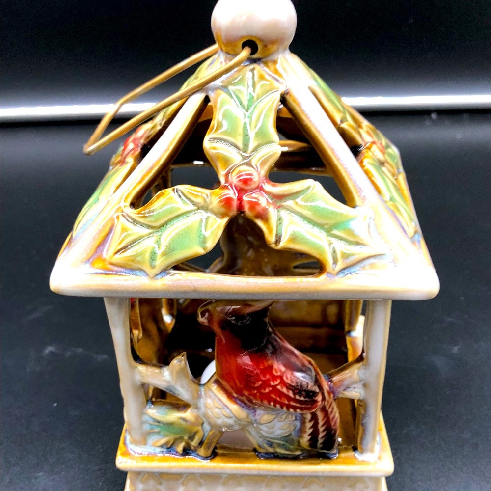 🌸NWOT - holiday birdhouse tea lite 🌸